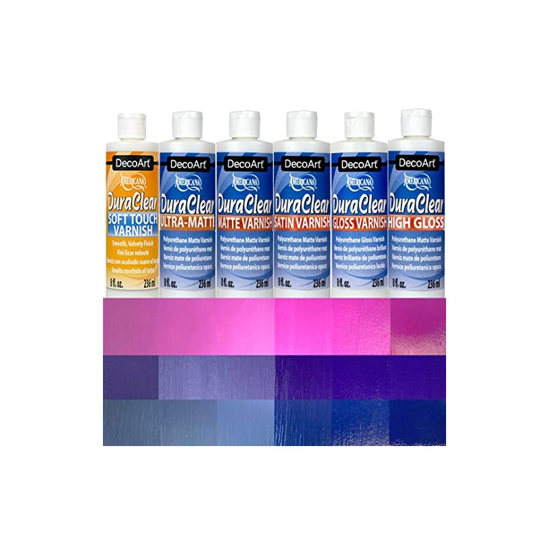 Deco Art DuraClear Polyurethane Matte Varnish, 236 ml (Pack of