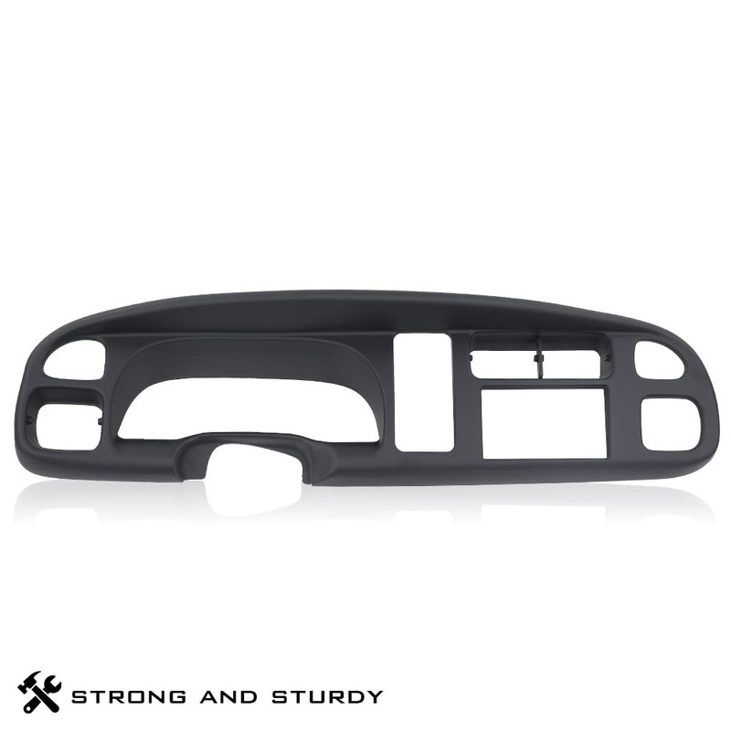 DOTCOM Dash Board Bezel Cover Compatible with Dodge Ram 1500