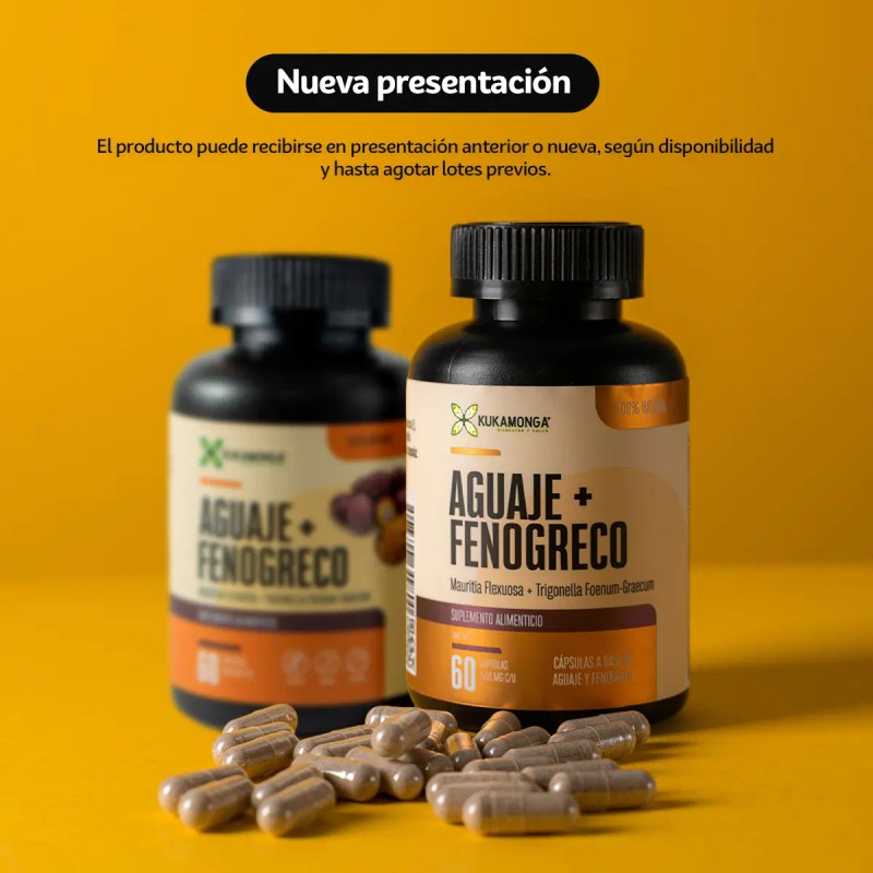 Aguaje Fenogreco Cáps