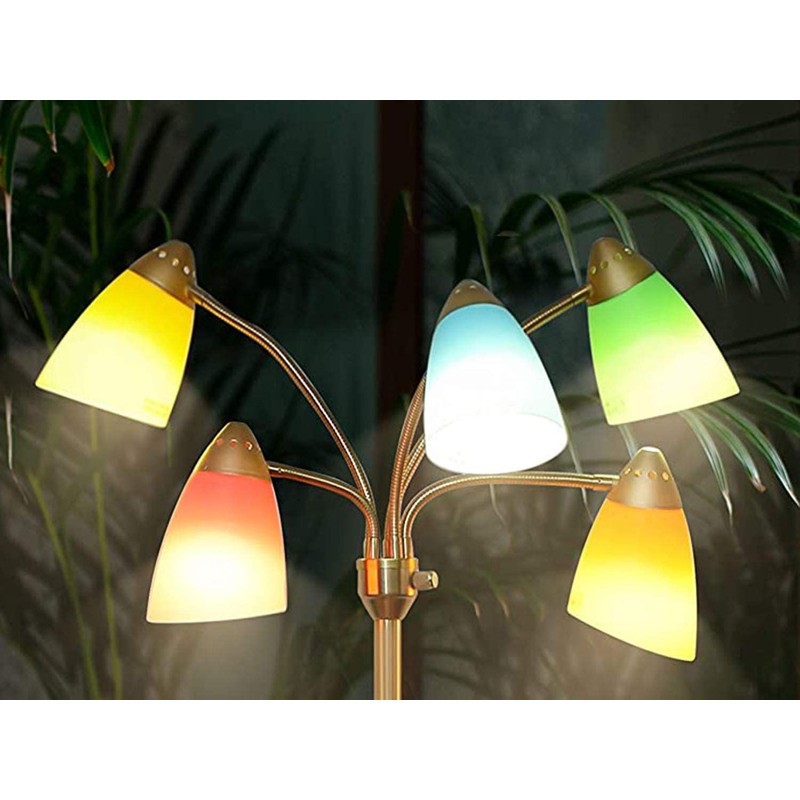 2 Pack Plastic Lampshade, 5.7 inch High, 4.1 inch Diameter,