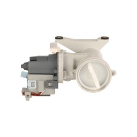 2025 Upgraded WH23X25518 WH11X34740 Front Loading Washer Drain Pump Assembly Compatible with GE Replacement for WH23X10038 WH23X25461 PD00079543 4977212 AP7195487 PS16743374 EAP16743374