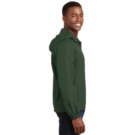 Sport-Tek Hooded Raglan Jacket XL Forest Green