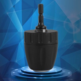 0.8-10mm Keyless Drill Chuck, Keyless Chuck Conversion Tool with 1/4" Hex Chuck Adapter