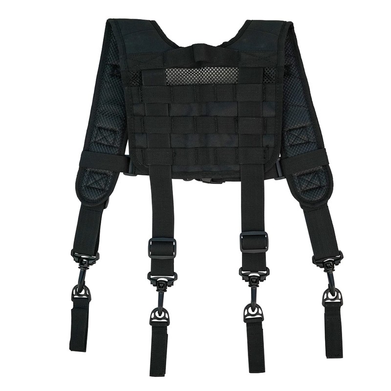 KUNN Tactical Police Suspenders for Duty Belt Harness Law Enforcement