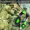 BlueFire Gaming Headset with Microphone, 3.5mm Wired Over Ear Stereo