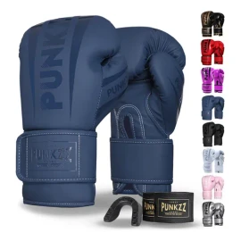 Guantes De Box Punkzz Para Kickboxing,strap Velcro, 8 - 18oz