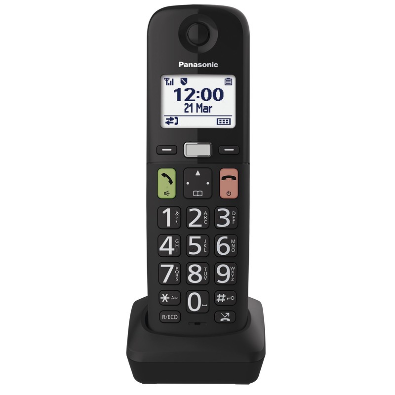 Panasonic KX-TGUA10EXB Additional Handset for KX-TGU130/KX-TGU110 Digital Cordless Phones -
