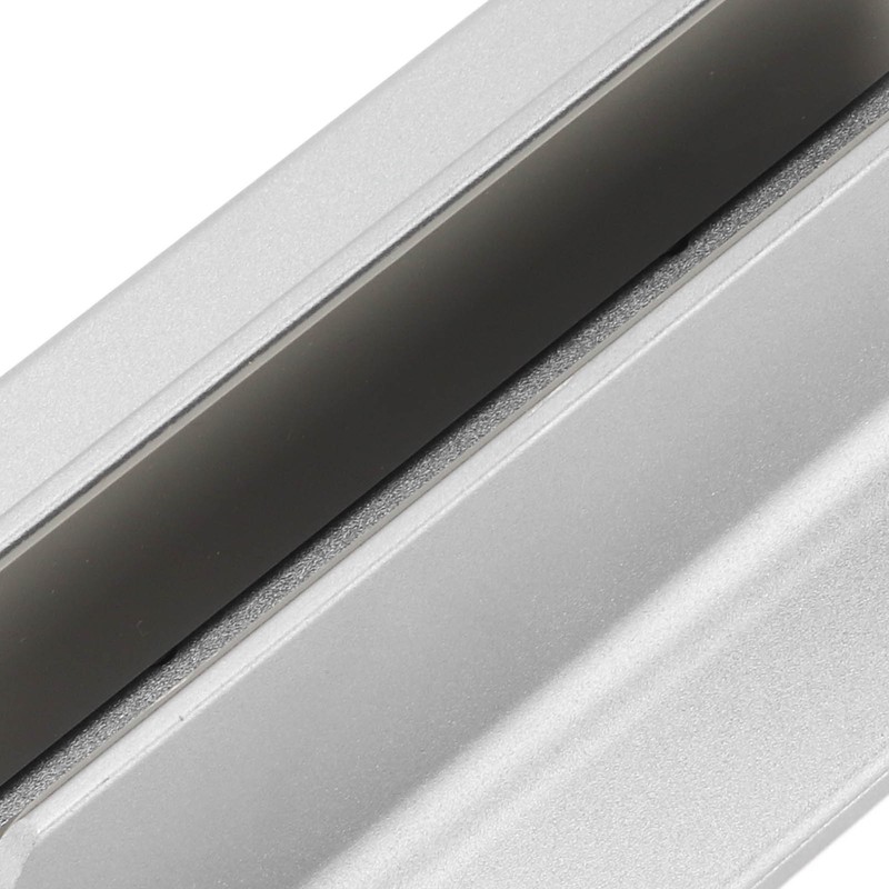 Vertical Laptop Stand Grey Regulable Base 3D Curved Appearance Bottom