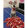 New Dogs Bow Tie CHRISTMAS Elastic Band attach COLLAR ACCESSORY
