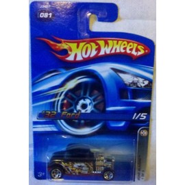 Hot Wheels 2006 Collector No. 081 - '32 Ford - 1 of 5 - Bone Blazers