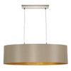 EGLO Lighting 31613A Two Light Pendant, Matte Nickel, 72.00x30.75x8.66