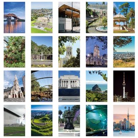 xtvinvm Auckland New Zealand Travel Postcards from Around the World Vintage Postcard Pack for Mailing Business Christmas Holiday Birthday Postcards with Mailing Side Set of 20