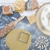 SCRAP COOKING 5139 Wooden Decorative Stamp for Pastry with 1