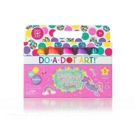 Do.A.Dot Art! Do A Dot Art Violet Washable Dot Markers 5 Pack Made in USA Easy Grip Sponge ...