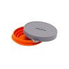 Collapsible Silicone Bowl with Lid for Camping and Backpacking -