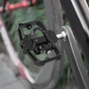 Dual Function Bicycle Pedal Flat Clipless Cleats 3 Sealed Bearings