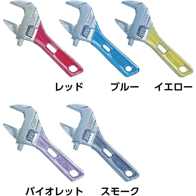 Adjustable Short Color Wrenches UM36SG-O Green