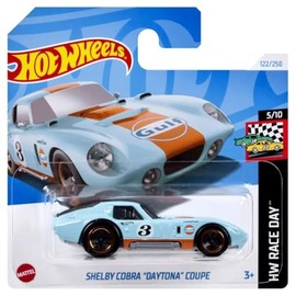 Hot Wheels Single Cars Shelby Cobra Daytona Coupe HTC77