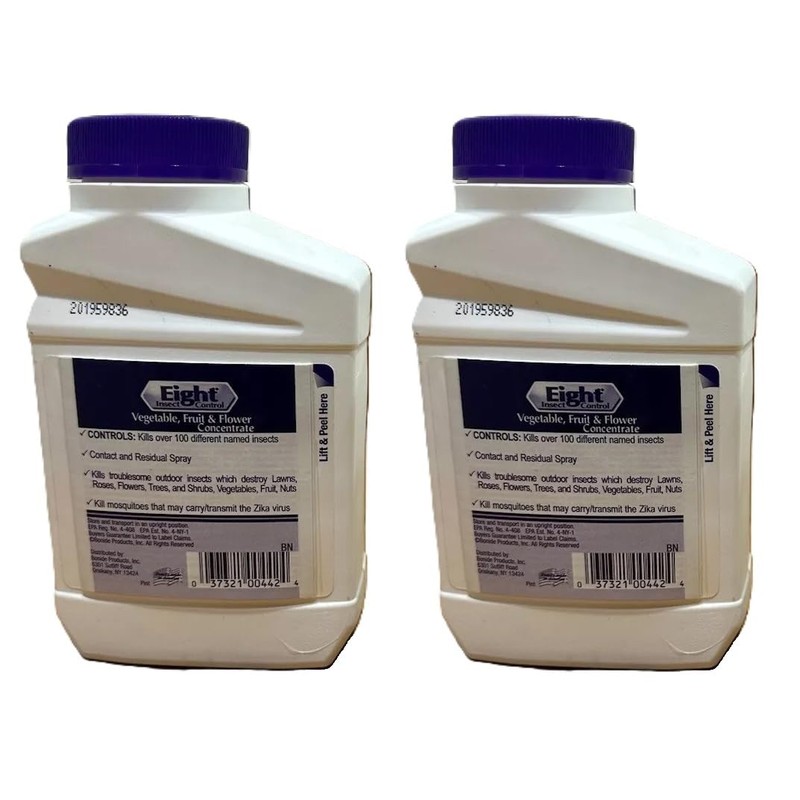 Bonide 442 Eight Insect Control, 16-Ounce, 2 Pack