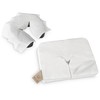 Disposable Nose Slit Cloths/Hygiene Pads with Y-Neck for Headrests, 100%