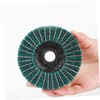 VILLFUL 5pcs Green Polishing Grinding Wheel for Quick Cleaning and