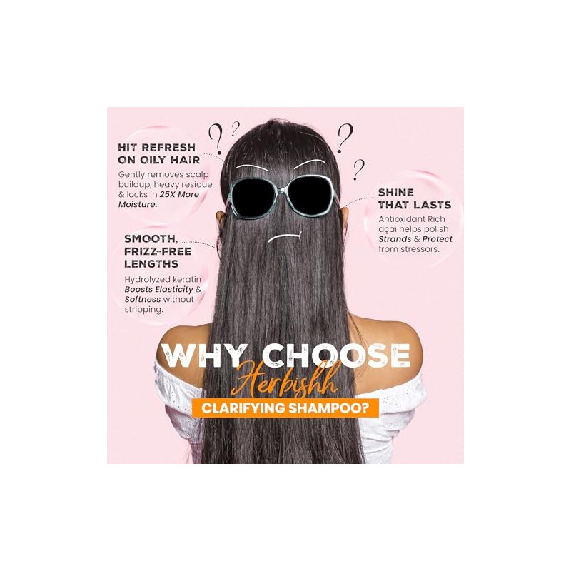 Herbishh Clarifying Deep Cleansing Shampoo – Shampoo Purificante para Cabello