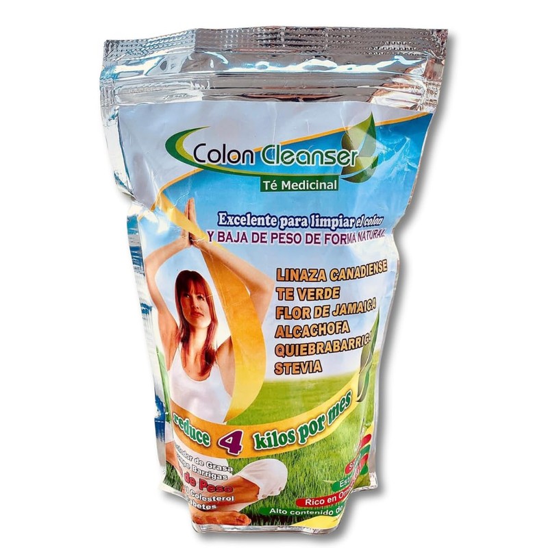 Colon Cleanser Herbal Tea Supplement – Natural Fiber & Botanical