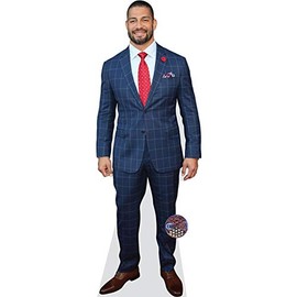 Roman Reigns (Blue Suit) Mini Size Cutout