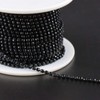 Jerler 10 Yards Crystal Rhinestone Trim SS6.5/2.0mm Close Chain for