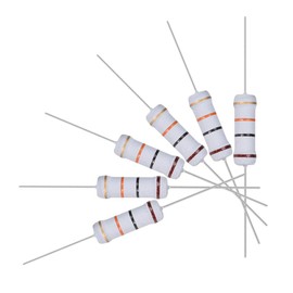 uxcell 100Pcs 10K Ohm Resistor, 2W 5% Tolerance Metal Oxide Film Resistors, Axial Lead, Flame Proof for DIY Electronic Projects and Experiments