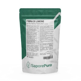 Saporepuro Citrus Fibre 250 g - Ideal for ijs, Sauzen, Kazen, Toppings, Baked - Verdikkingsmiddel, Emulsifier