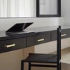 Myxekllo Gold Cabinet Drawer Pulls, 96mm Brushed Brass Pulls Handles