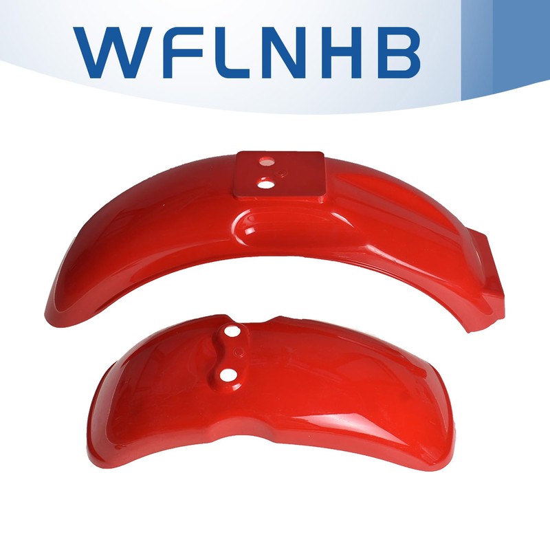WFLNHB Plastic Body Front Rear Mudguard Replacement for Honda Z50