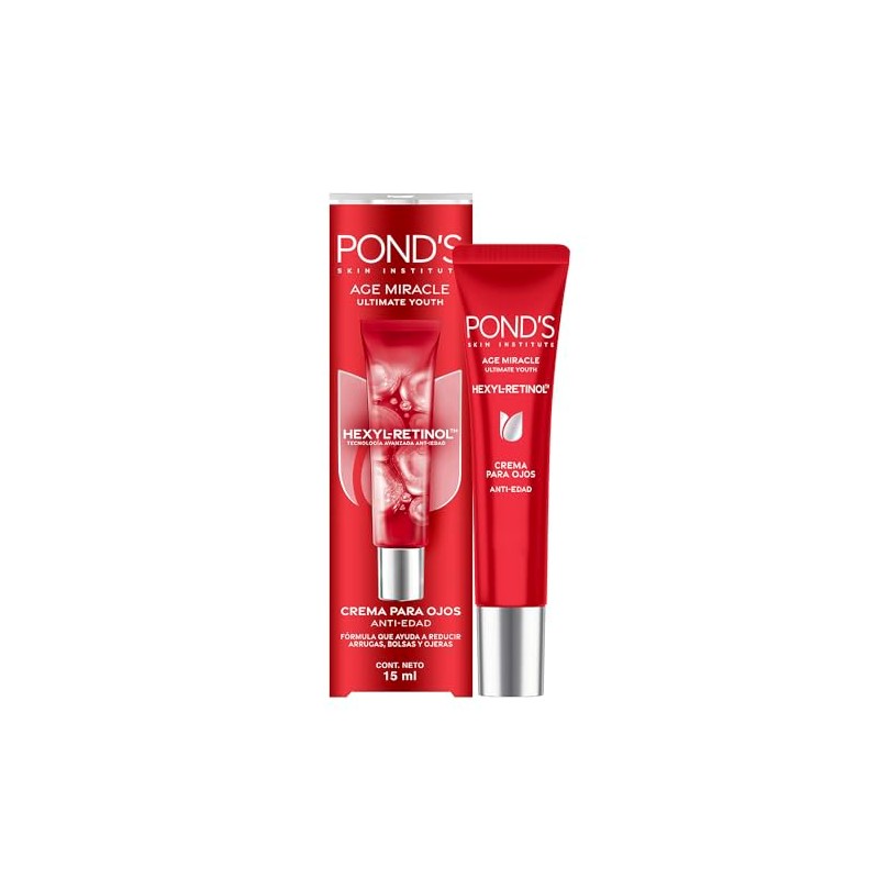 PONDS Crema Ojos Age Miracle Ultimate Youth Hexyl-Retinol 15 ml