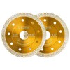 ZORUNNA Diamond Saw Blades,Super Thin 4.5" Diamond Blade for Grinder,