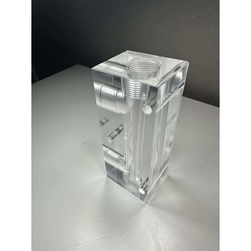 Generic 3/4” Clear Softwashing Manifold 2 Port