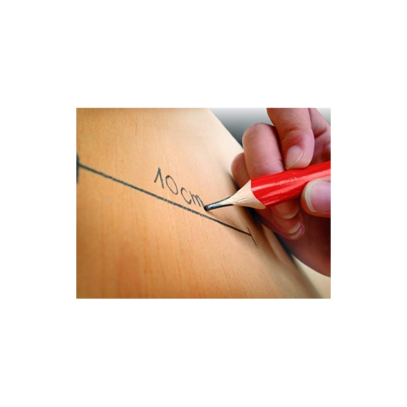 Carpenters Pencils Medium Oval 24 cm Long