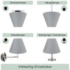 Wogati® Lampshade, Various Sizes and Colours, Colour: Black / Size: