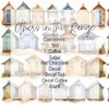 Purely Home Beach Huts Coffee Storage Canister - Seaside Beach