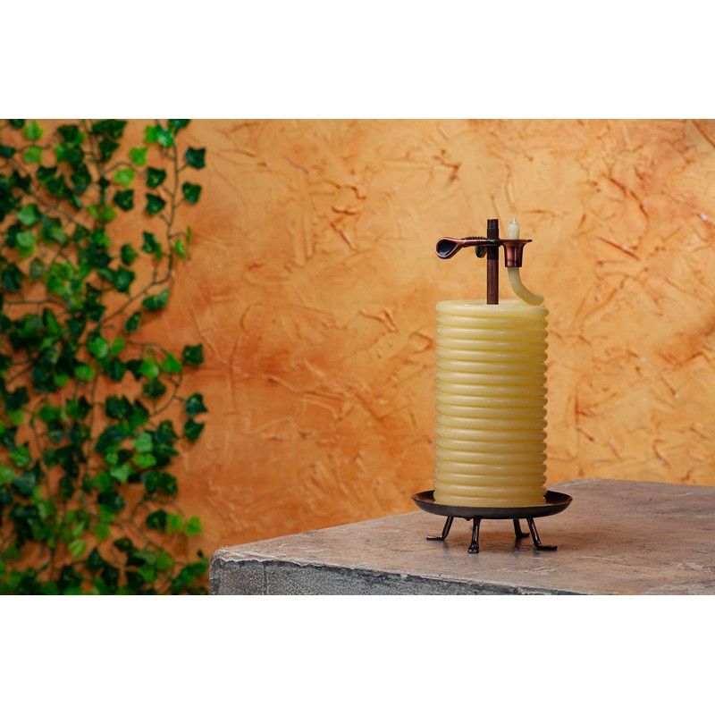 Candle by the Hour 48-Hour Candle Refill, Eco-friendly Natural Beeswax