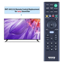 RMT-AH111U Replace Soundbar Remote Control fit for Sony Home Theater System HT-RT5 HT-ST9 SA-RT5 SA-WRT5 SA-ST9 SA-SLRT5 SA-SRRT5 SA-WST9 Sound Bar