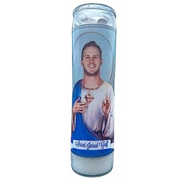 Jared Goff Prayer Saint Devotional Candle
