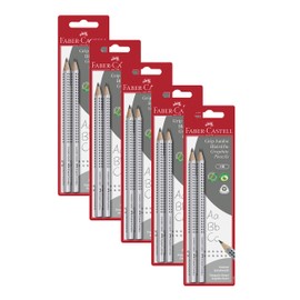 Faber-Castell 111992 Jumbo Grip HB Pencil (Pack of 2, Jumbo Pencil, 5 Packs)