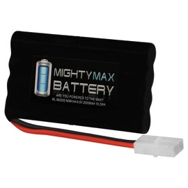 Mighty Max Battery 9.6V 2000mAh NiMH Battery for XMODS Custom RC 1:24 Scale Starter Kit