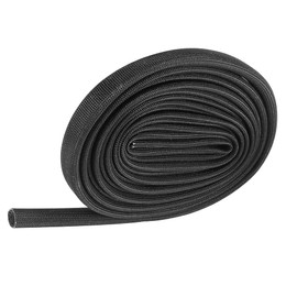 ACROPIX 3/16 Inch Universal Heat Wire Shield Sleeve Black - Pack of 1