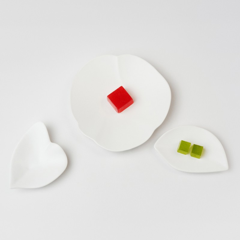 Osulloc [오설록]동백꽃 플레이트 세트 [OSULLOC] Camellia Flower Plate Set