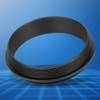 M48‑M48 Male to Male Adapter Ring Aluminium Alloy Black 48mm