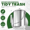 Utopia Kitchen Countertop Compost Bin Kitchen with Charcoal Filter -1.3gallon