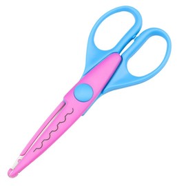 Oikejias Set of 6 Craft Scissors Decorative Edge Decorative Scissors Kids Pattern Scissors Creative Scissors Wave Lace Edge Cutters for Crafts, DIY Photo