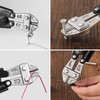 BOENFU Mini Bolt Cutters, Heavy Duty Wire Cutters, 8 inch